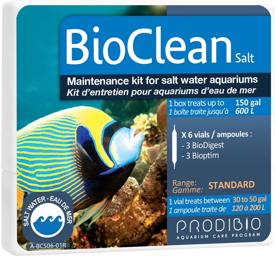 Prodibio Bio Clean apa marina 6 fiole petmart