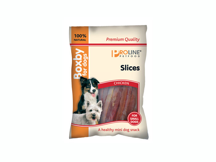 Proline Dog Boxby Slices 100g imagine