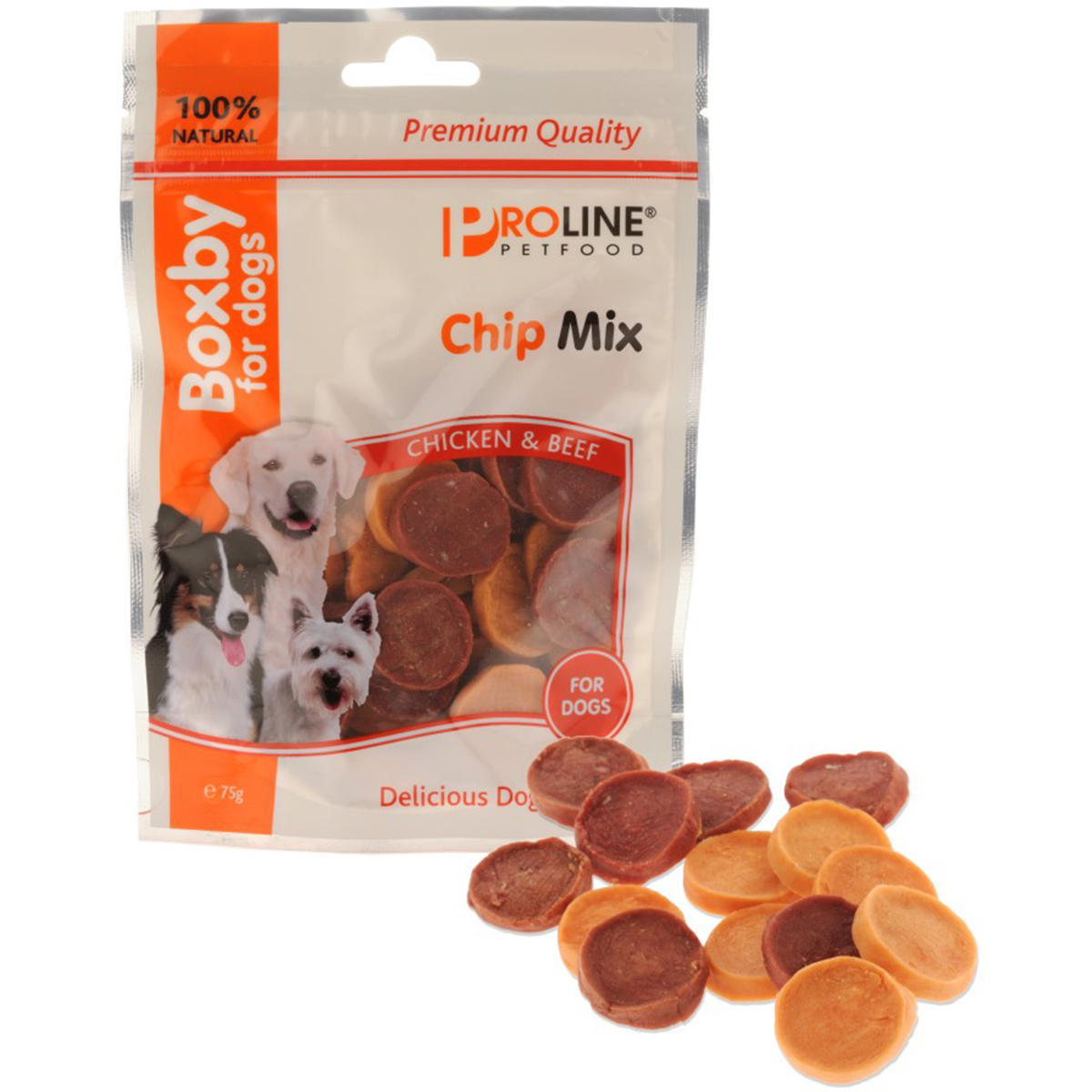 Proline Dog Boxby Chip Mix 75g imagine