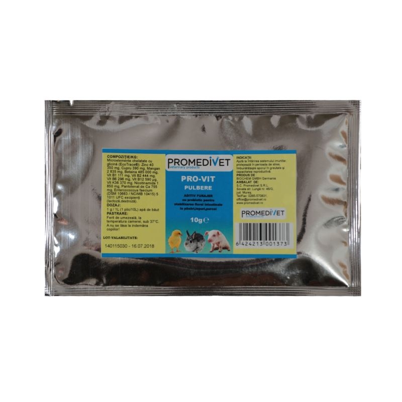 Provit pulbere, plic, 10 g