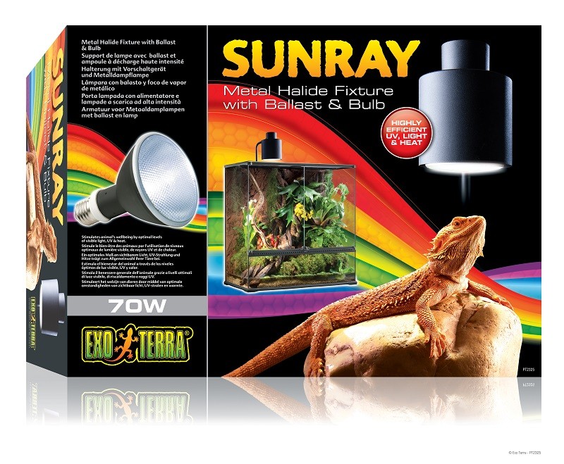 LAMPA SET EXO TERRA SUNRAY 70 W PT2325