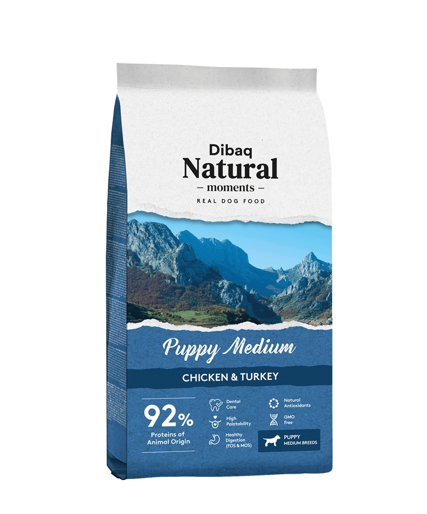Dibaq DNM Puppy Medium, Chicken & Turkey, 15kg