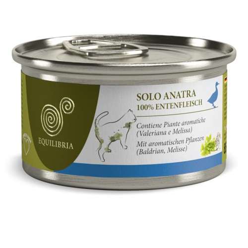 Equilibria cat - 100% carne de rata- conserva 85 g