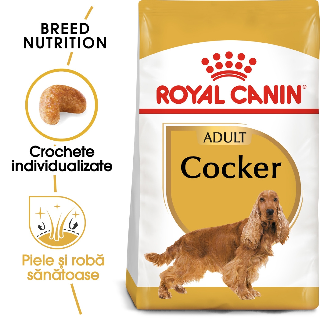Royal Canin Cocker Adult hrana uscata caine, 3 kg petmart.ro