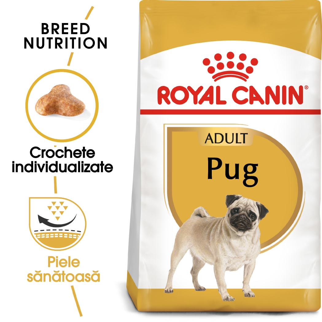 Royal Canin Pug Adult hrana uscata caine, 1.5 kg petmart.ro imagine 2022