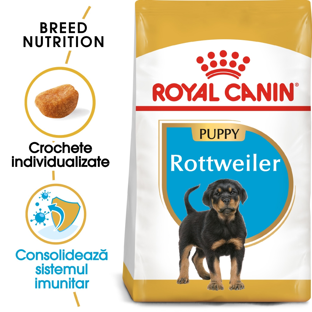 Royal Canin Rottweiler Puppy hrana uscata caine junior petmart.ro imagine 2022