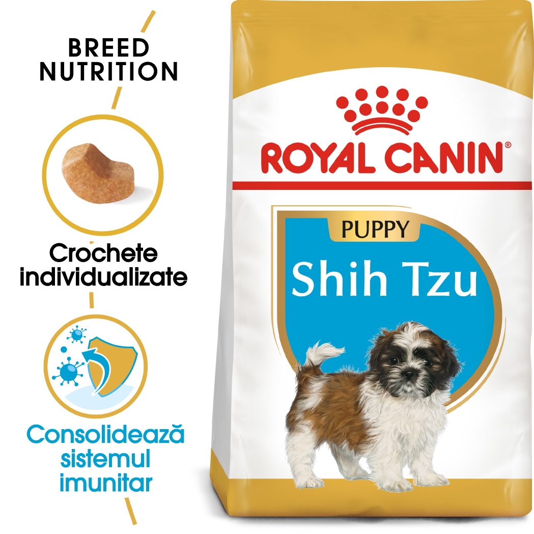 Royal Canin Shih Tzu Puppy hrana uscata caine junior petmart.ro imagine 2022