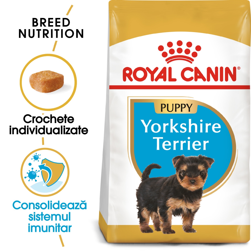 Royal Canin Yorkshire Puppy hrana uscata caine junior petmart.ro imagine 2022