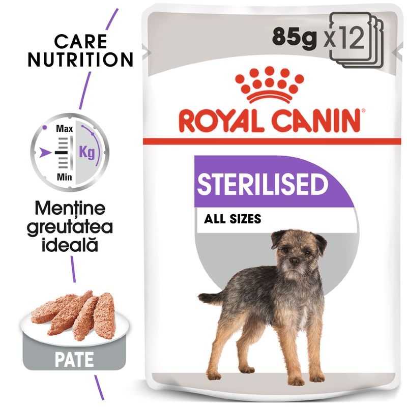 Royal canin sterilised loaf care, 12 plicuri x 85 g