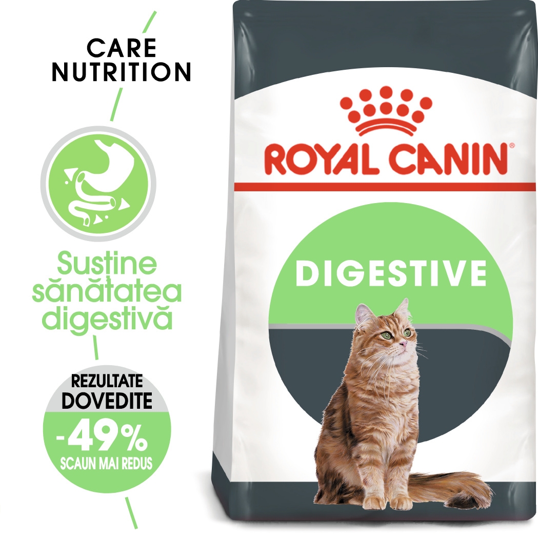 Royal Canin Digestive Care Adult hrana uscata pisica, confort digestiv petmart.ro imagine 2022