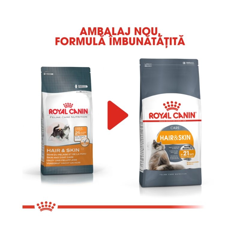 Royal canin feline hair  skin care, 2 kg