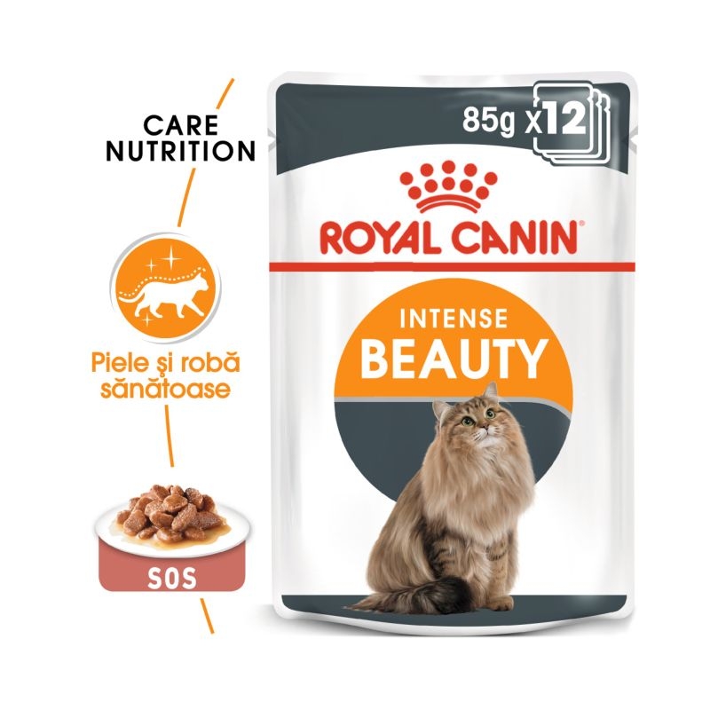 Royal canin intense beauty gravy, 12 plicuri x 85 g