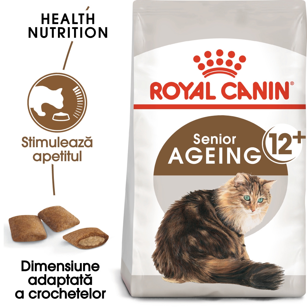 Royal Canin Ageing 12 + hrana uscata pisica senior petmart.ro imagine 2022