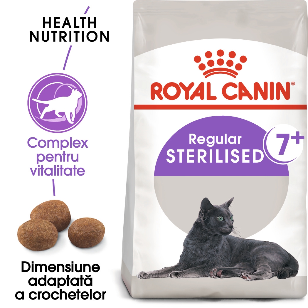 Royal Canin Sterilised 7+ hrana uscata pisica sterilizata petmart.ro imagine 2022