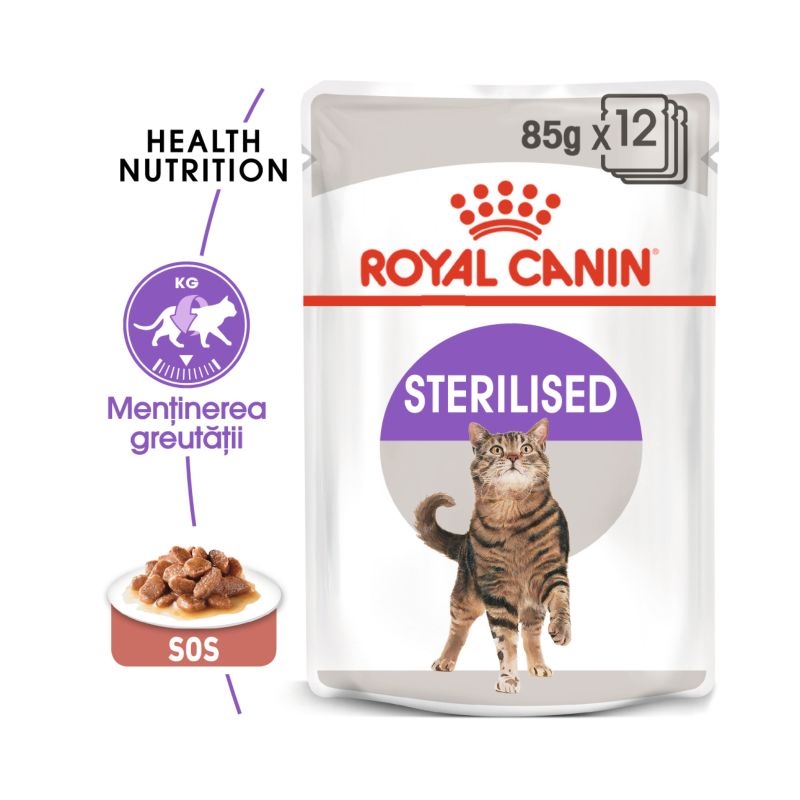 Royal canin feline sterilised gravy 1 plic x 85 g