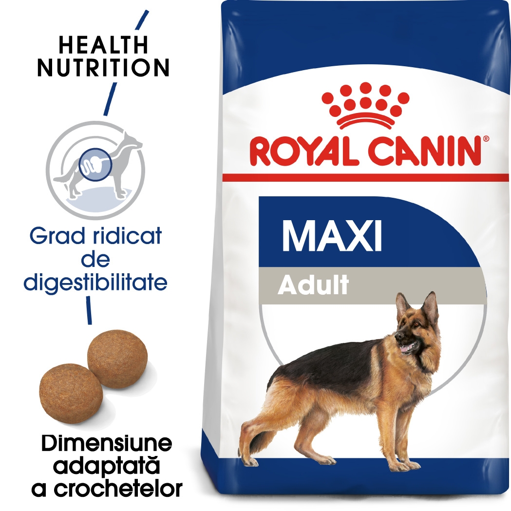 Royal Canin Maxi Adult 15 kg hrana uscata caine petmart.ro