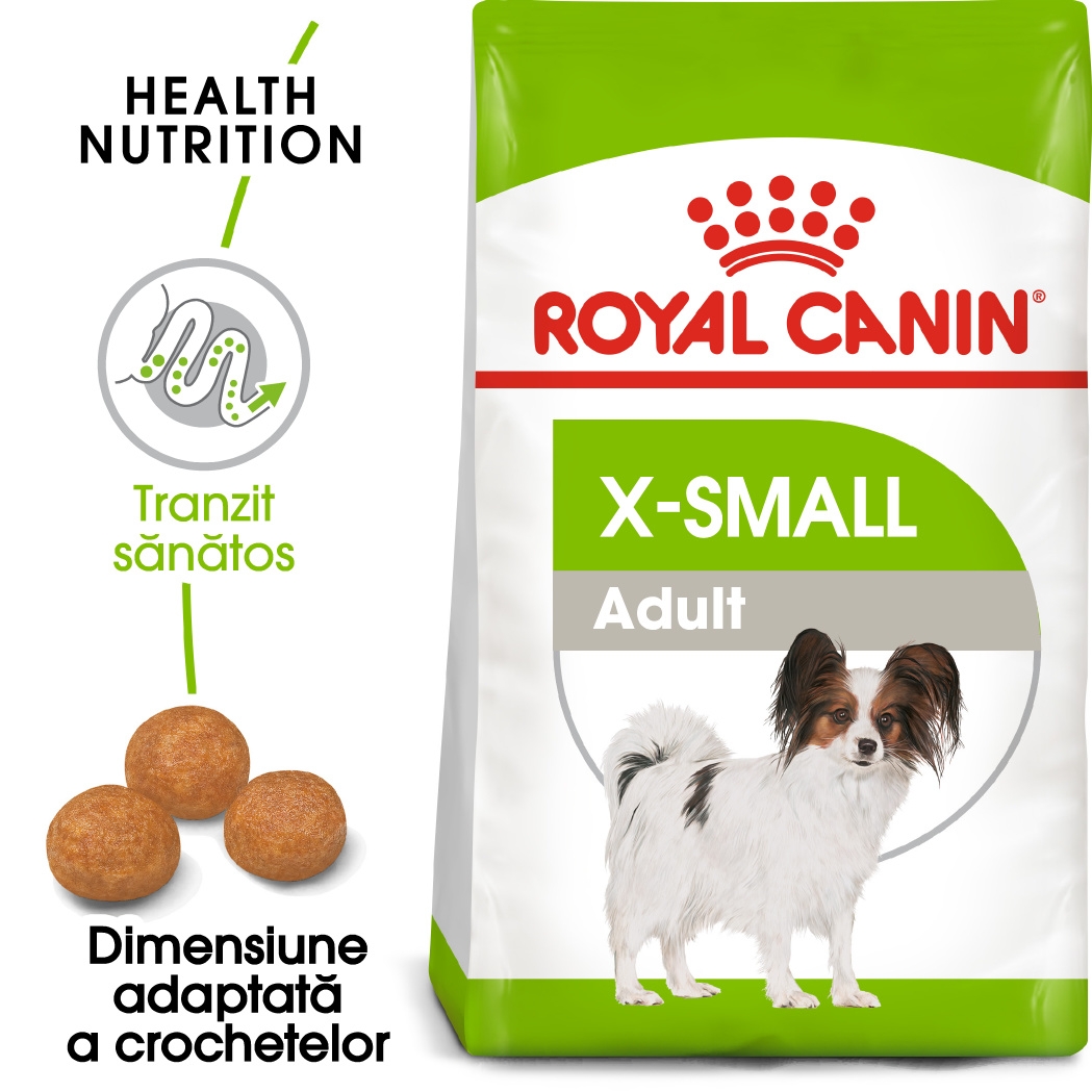 Royal Canin X-Small Adult hrana uscata caine petmart.ro