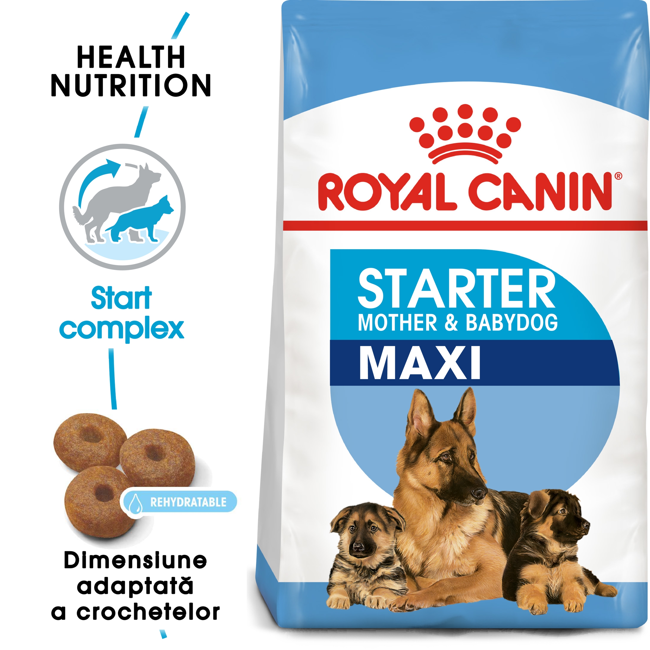 Royal Canin Maxi Starter Mother & Babydog, mama si puiul, hrana uscata caine petmart.ro imagine 2022
