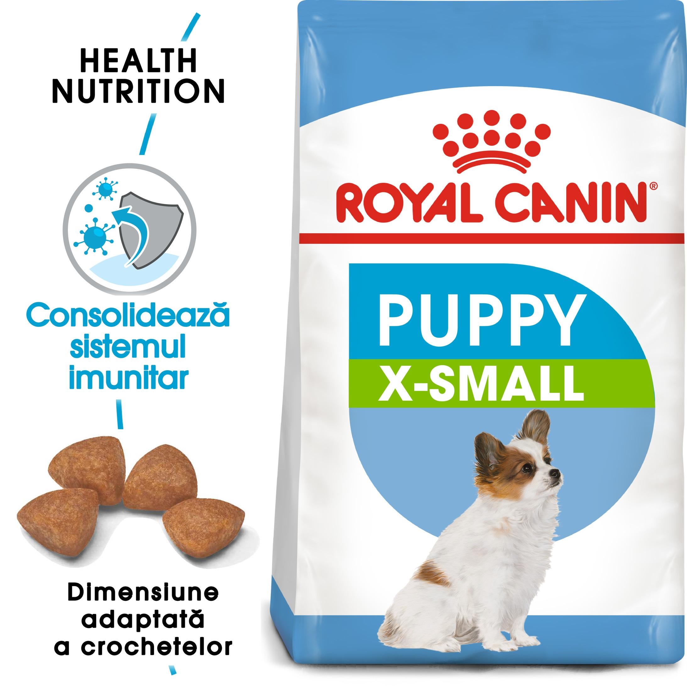 Royal Canin X-Small Puppy hrana uscata caine junior petmart.ro imagine 2022