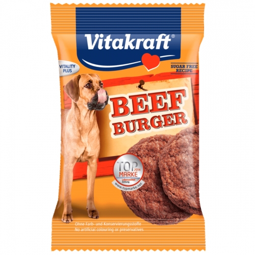 Recompensa caini, Vitakraft Beef Burger, 2 buc, 18 g petmart.ro imagine 2022