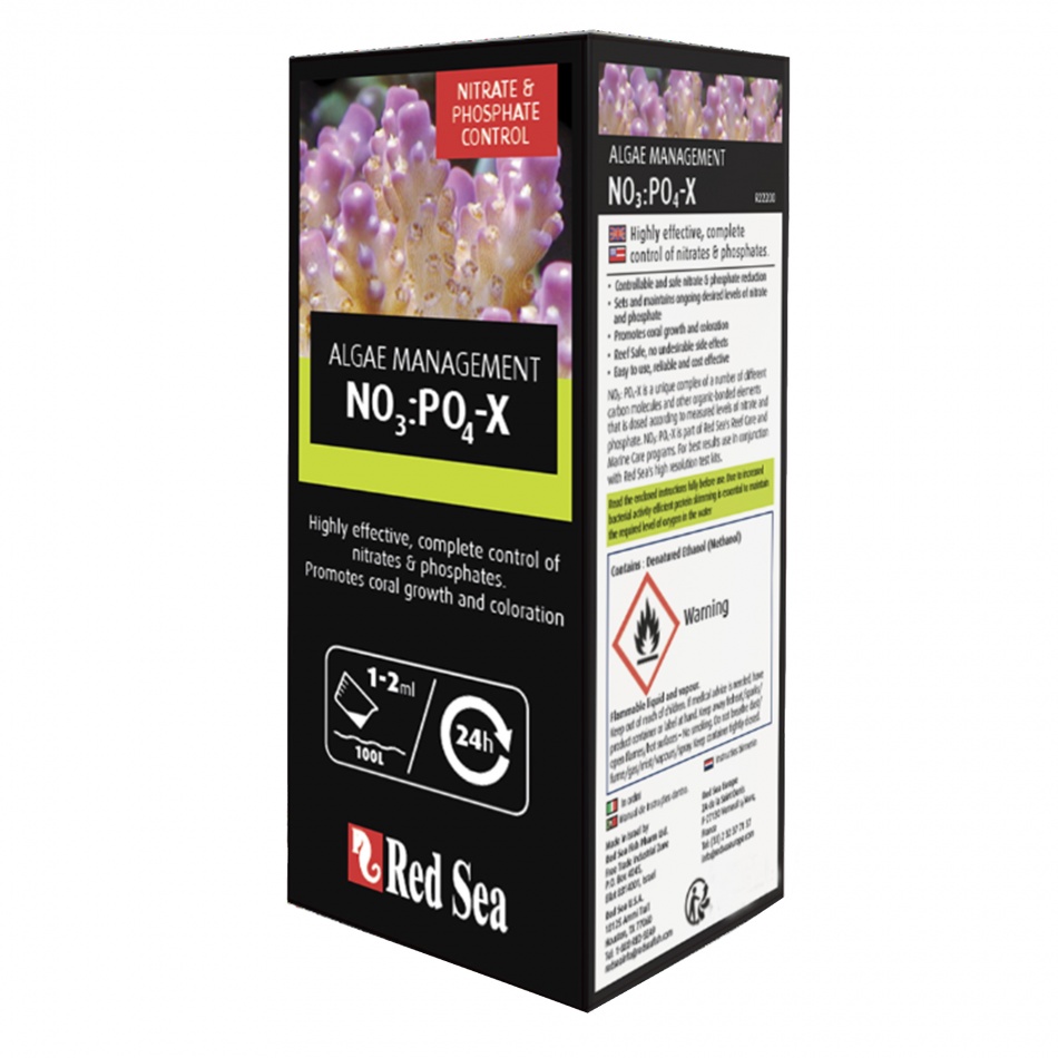 Red Sea NO3:PO4-X Nitrate&Phosphate reducer 1L petmart.ro