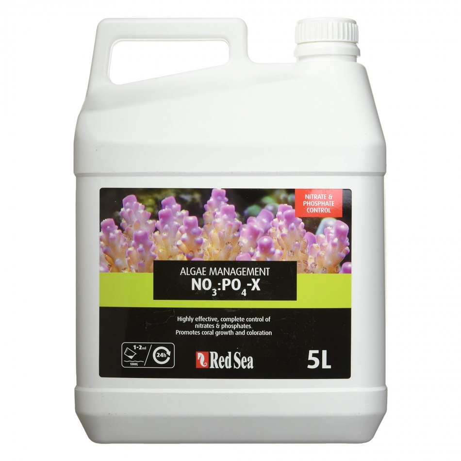 Red Sea NO3:PO4-X Nitrate&Phosphate reducer 5L petmart.ro