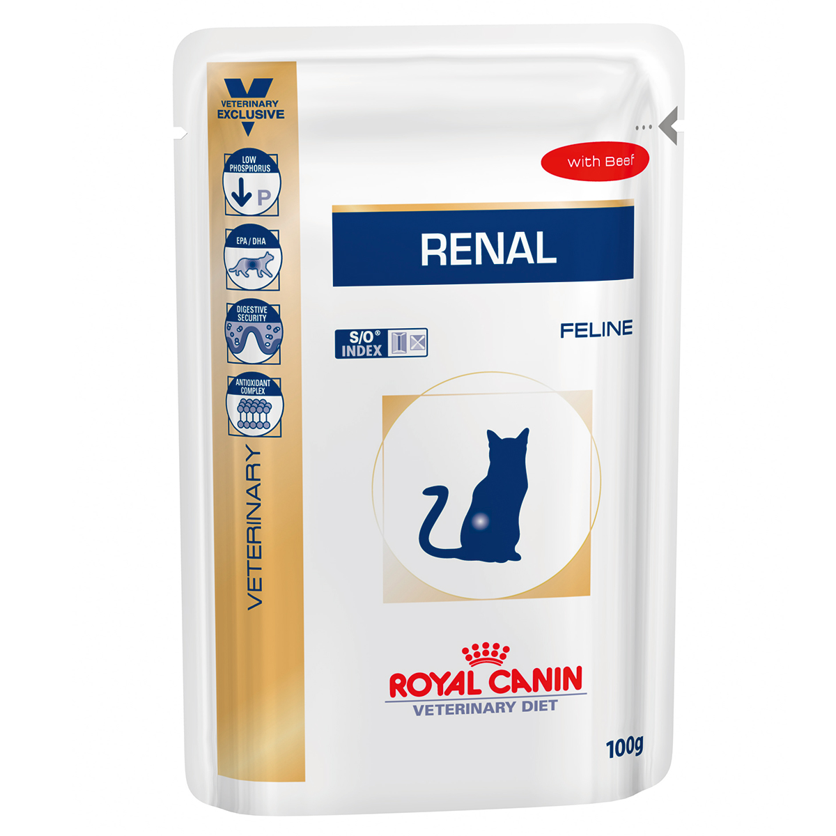 Royal Canin Renal Beef Cat, 12 plicuri x 85 g