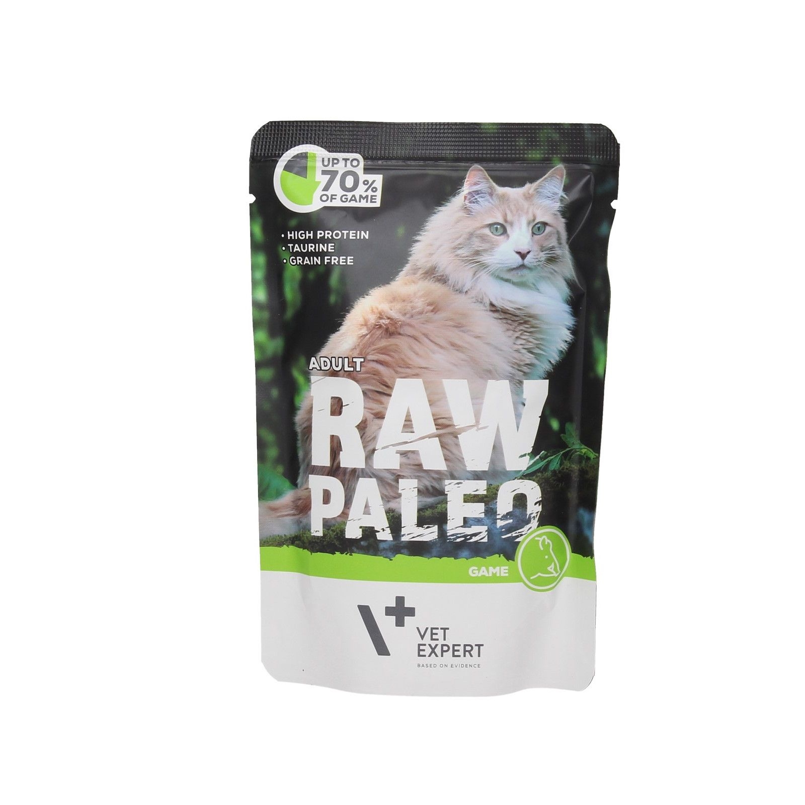 Raw Paleo Adult Cat, vanat 100 g