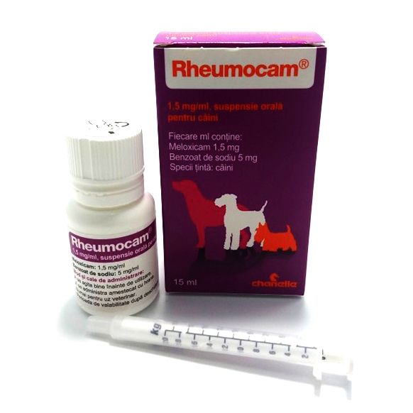 Rheumocam, 1,5 mg/ ml Chanelle