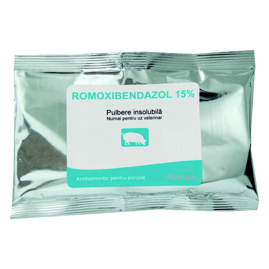 ROMOXIBENDAZOL 15 % Pulbere insolubila 100 g