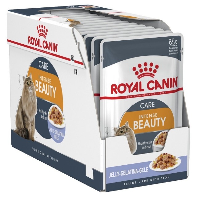 Royal Canin Intense Beauty in Jelly, 12 plicuri x 85 g imagine