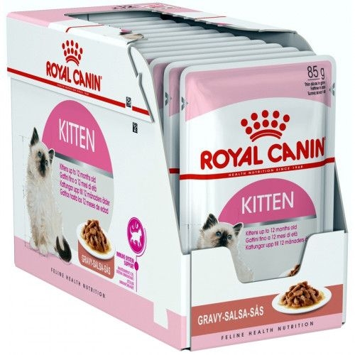 Royal Canin Kitten Instinctive, 12 plicuri x 85 g imagine