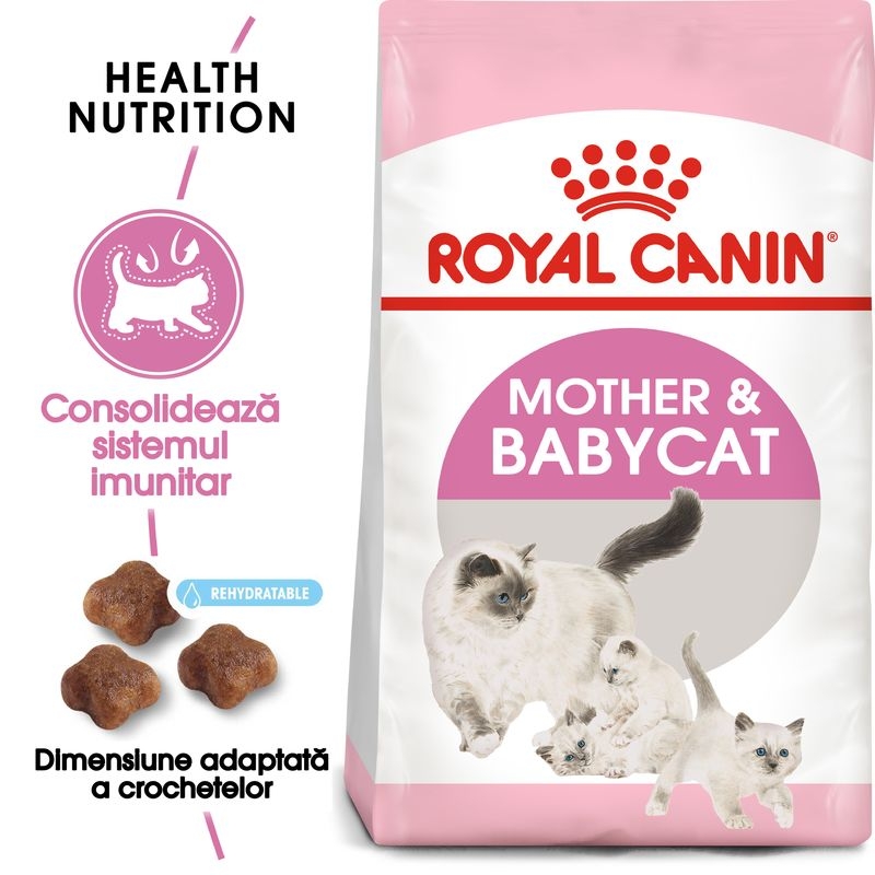 Royal Canin Mother & BabyCat hrana uscata pisica, mama si puiul petmart.ro imagine 2022