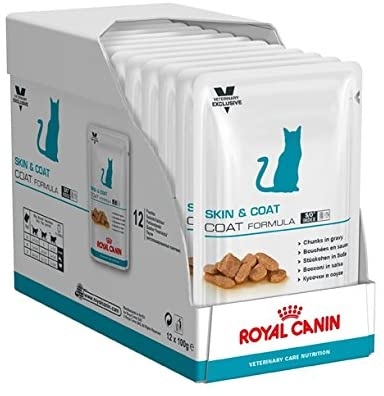 Royal Canin Skin & Coat Formula, 12 Plicuri x 85 g imagine