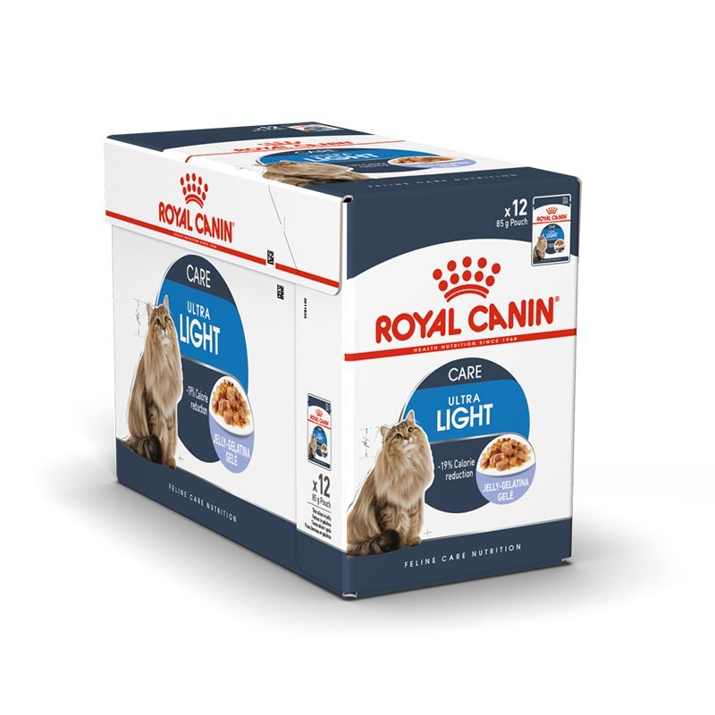 Royal Canin Ultra Light in Jelly, 12 plicuri x 85 g