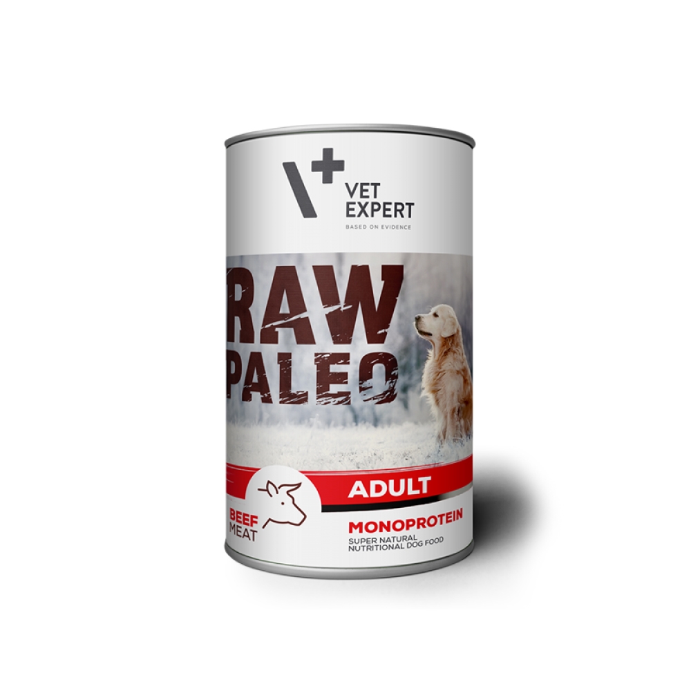 Raw Paleo Adult Dog, vita 400 g petmart.ro