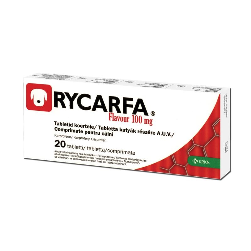 Rycarfa Flavour 100 mg, 20 tablete petmart