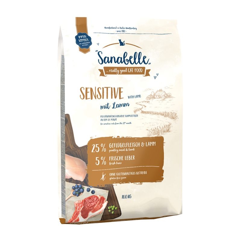 Sanabelle Sensitive cu miel, 10 kg petmart.ro