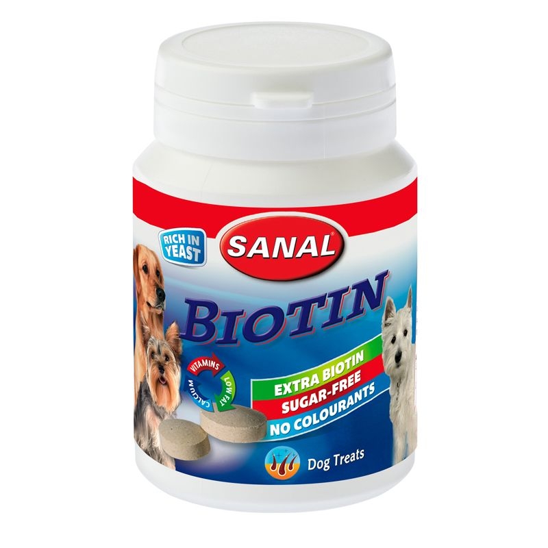 Sanal Dog Biotin, 30 g imagine