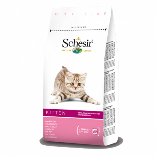 Schesir Kitten Monoprotein Pui, 10 kg