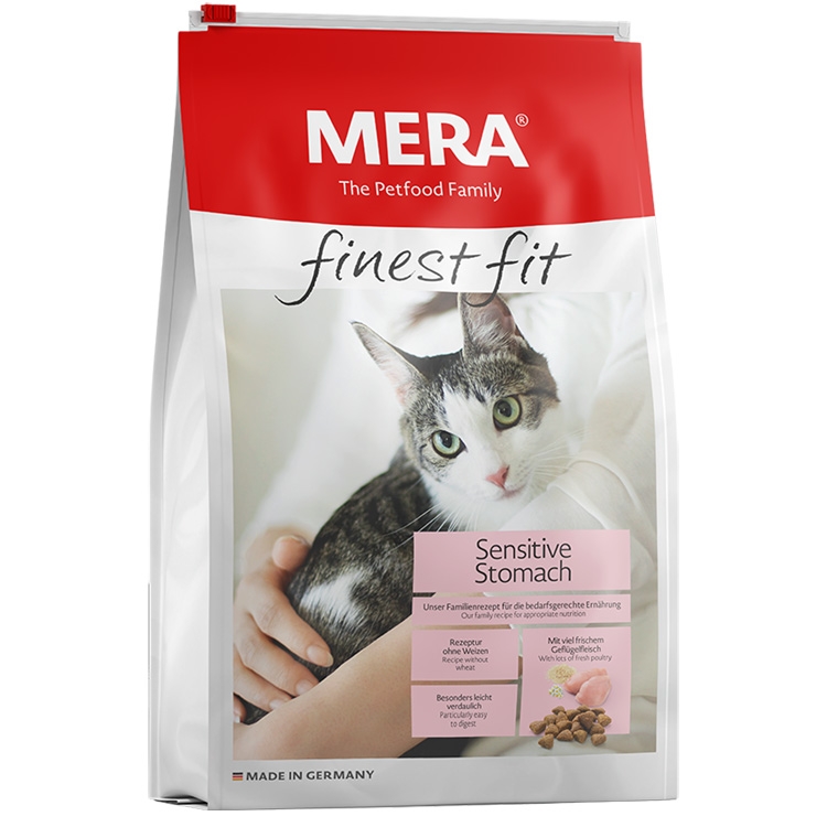 Hrana uscata pisici, Mera, Finest Fit Sensitive Stomach, 10kg imagine