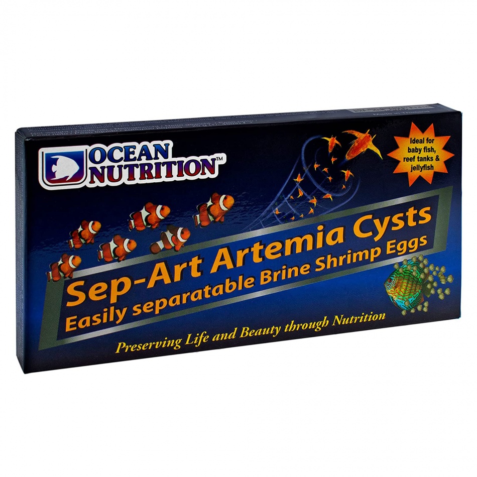 Sep-Art Artemia Cysts Box 25g Ocean Nutrition