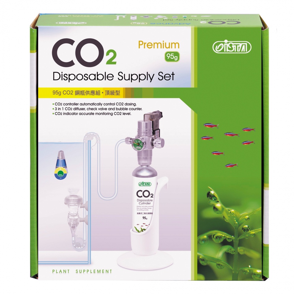 Set fertilizare acvariu ISTA CO2 Disposable Supply Set – Premium petmart