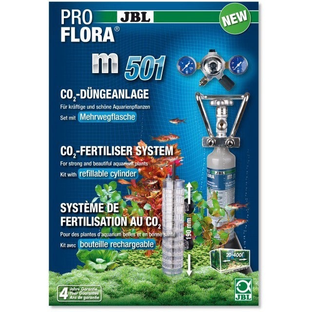 Set fertilizare CO2 JBL ProFlora m501/set petmart