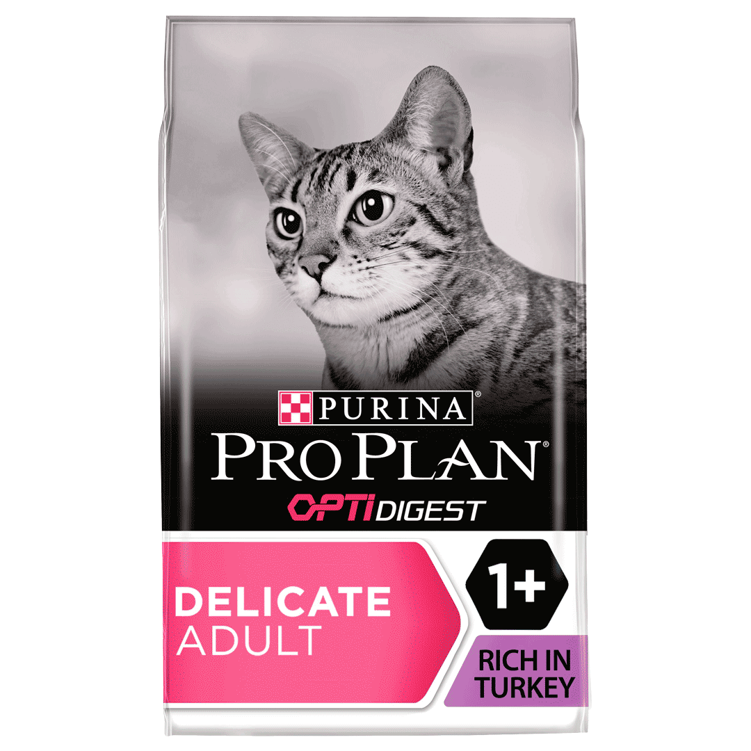 PRO PLAN, Sensitive Digestion Delicate Cat Turkey, 1.5 kg petmart.ro imagine 2022