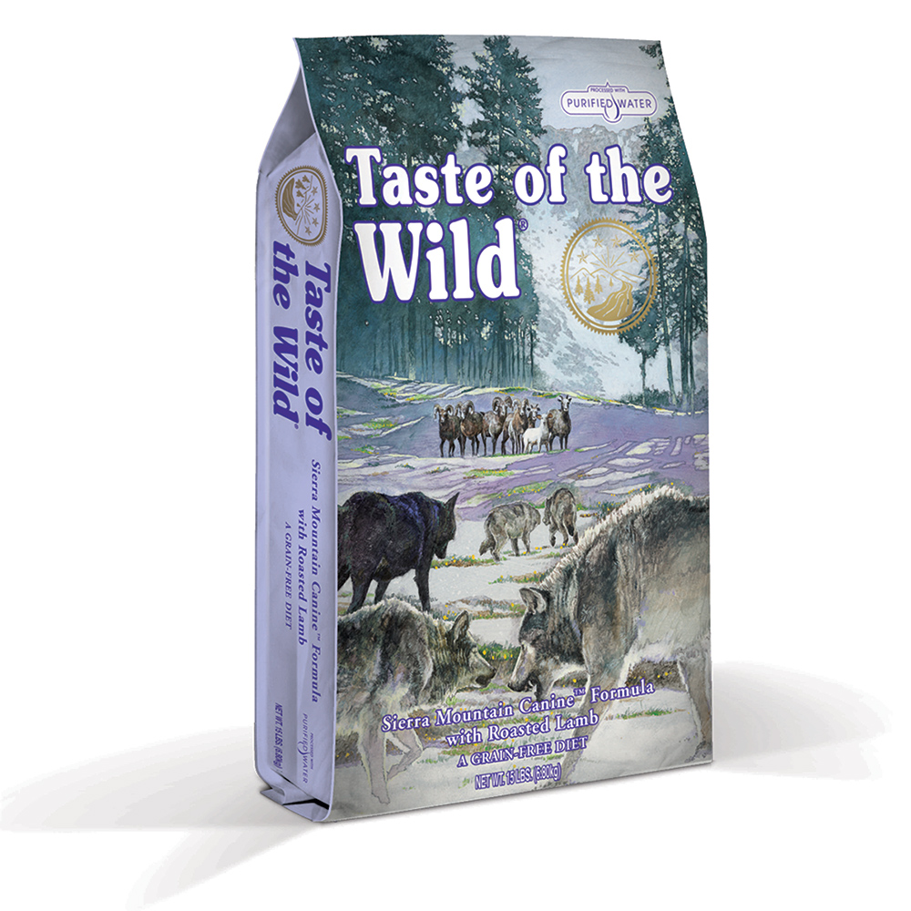 Taste of the Wild Sierra Mountain, 12.2 kg petmart.ro imagine 2022