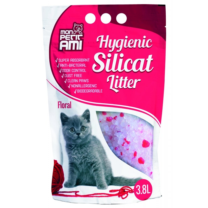 Nisip silicat, Mon Petit Ami Silicat Floral, 3.8 l Mon Petit Ami imagine 2022
