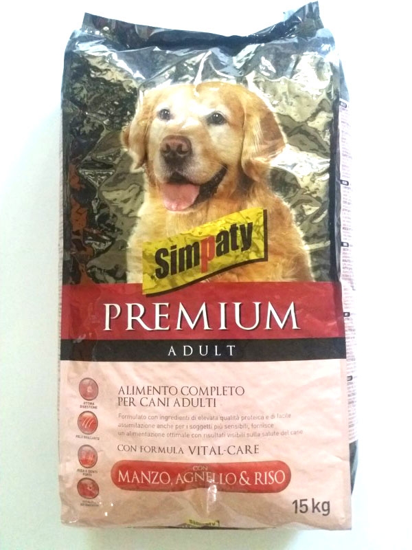 Simpaty Premium Vita, Miel, Orez, 15 kg Effeffe Pet Food