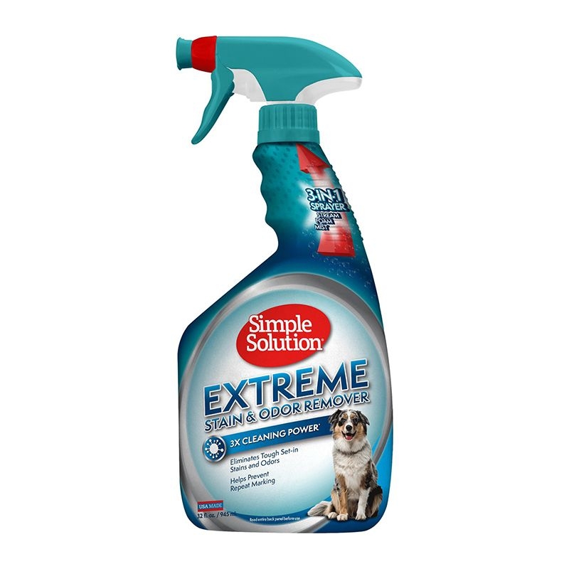 Simple solution dog extreme stain and odour remover, 945 ml