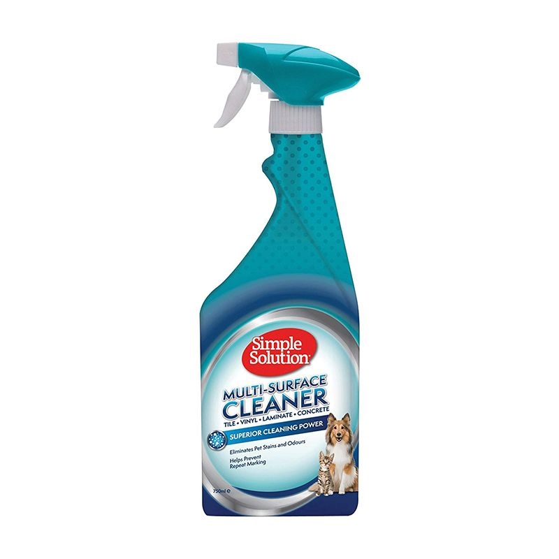 Simple Solution Dog Multi Surface Cleaner, 750 ml imagine